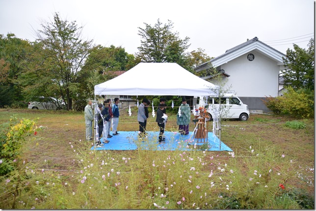 オープンシステム　地鎮祭