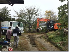 池田町の家　解体着工