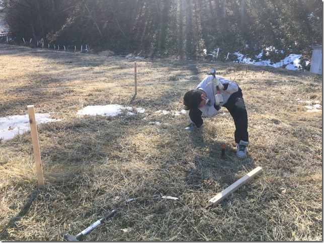 ナガノ　茅野　地鎮祭　準備