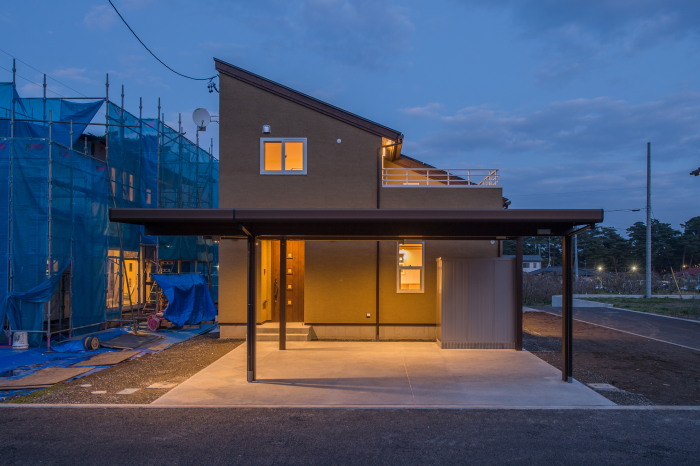 松本市波田波多の家-外観