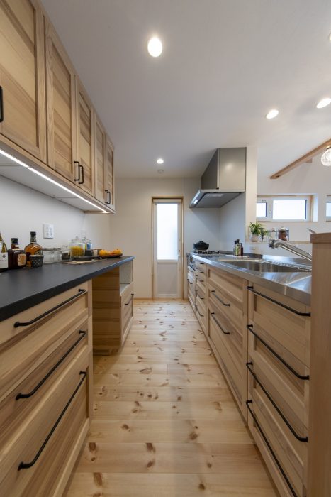 ＩＫＥＡの住宅用キッチンを松本・安曇野で採用できる設計事務所の写真
